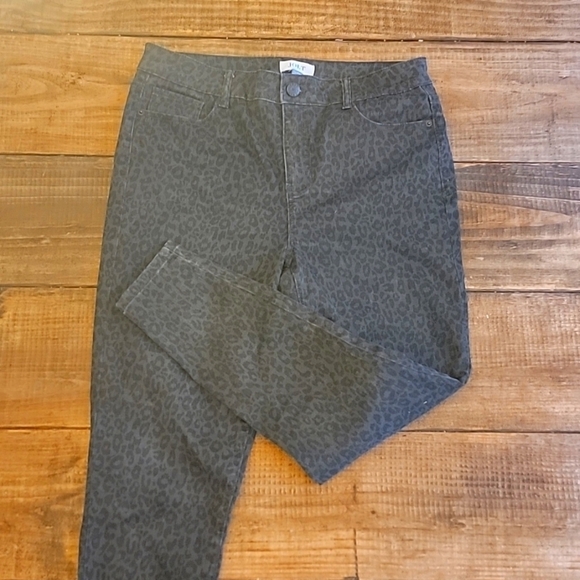 Jolt Denim - 💥JOLT black leopard‎ jeans jeggings. Sz 11